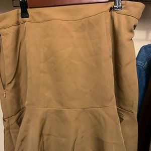 Shein curve, Khaki skirt, size 0xl